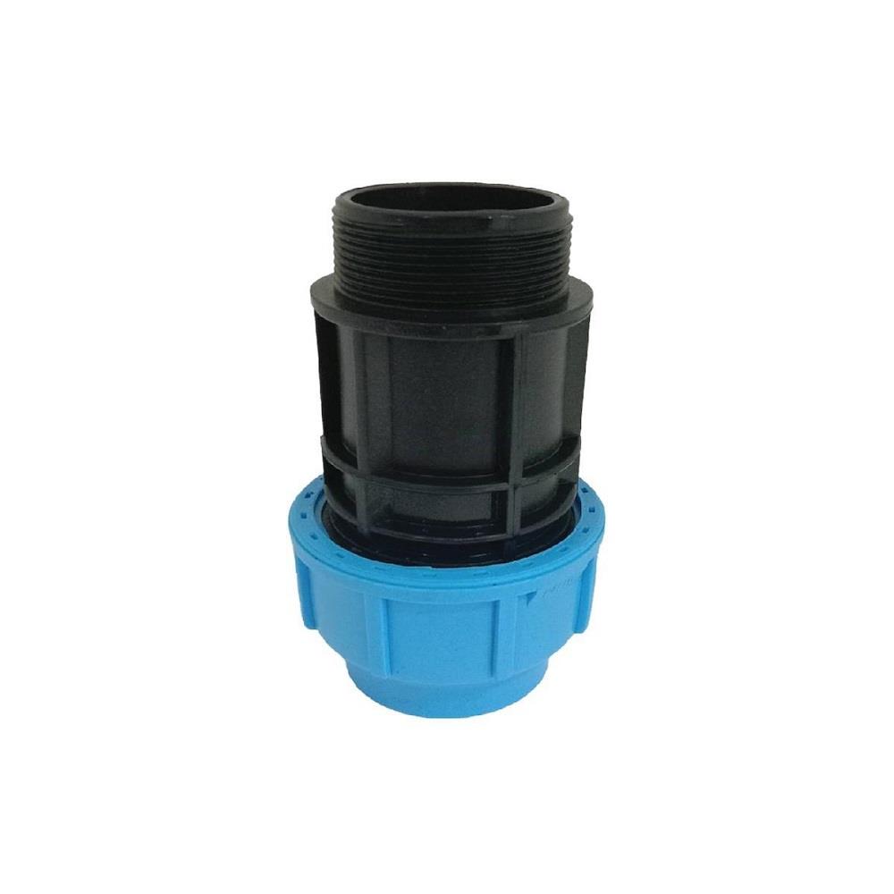 ข้อต่อตรงสวมล็อคเกลียวนอก ตรามือ PN16 32 มม.x1 นิ้ว