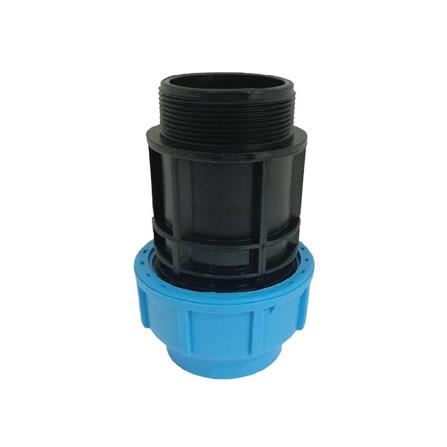 ข้อต่อตรงสวมล็อคเกลียวนอก ตรามือ PN16 63 มม.x2 นิ้ว_0