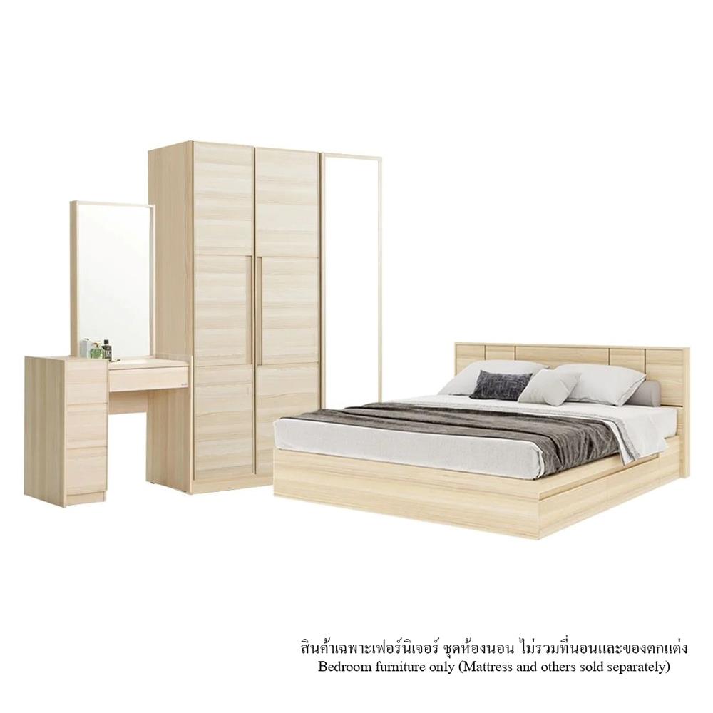 ชุดห้องนอน 5 ฟุต KONCEPT HAKONE 59058139 สี CANYON OAK