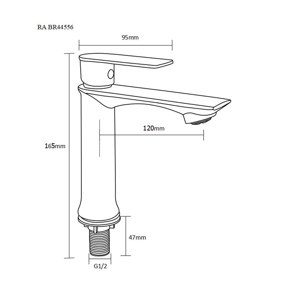 ก๊อกอ่างล้างหน้าเดี่ยว RASLAND RA BR44556
