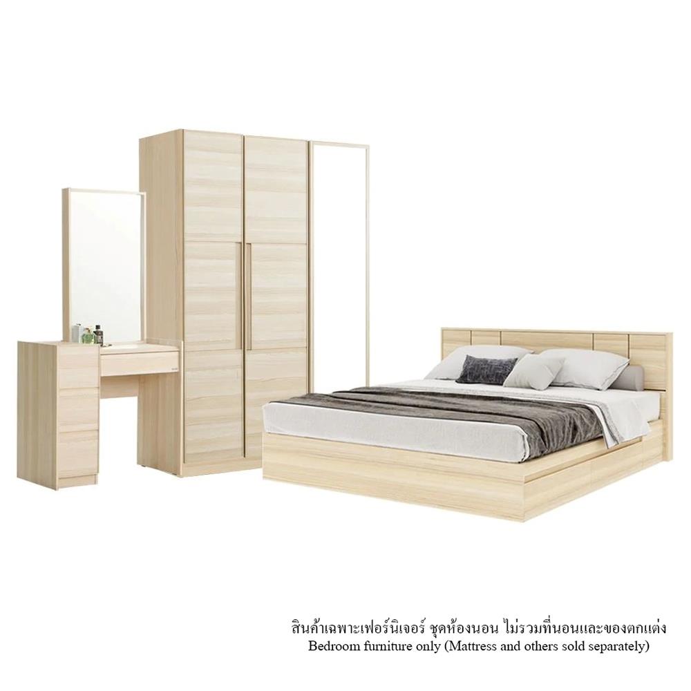 ชุดห้องนอน 6 ฟุต KONCEPT HAKONE 59058140 สี CANYON OAK