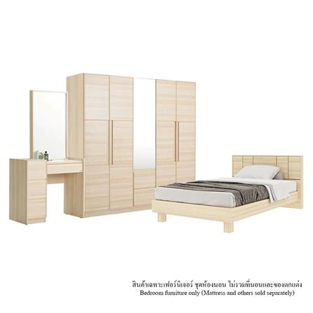 ชุดห้องนอน 3.5 ฟุต KONCEPT HAKONE 59058082 สี CANYON OAK_0
