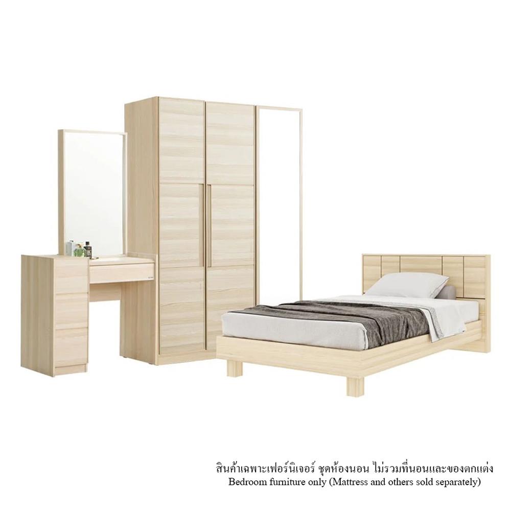 ชุดห้องนอน 3.5 ฟุต KONCEPT HAKONE 59058080 สี CANYON OAK