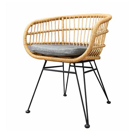 เก้าอี้หวายเทียม FURINTREND AIRES12 สีน้ำตาล_0