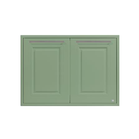 บานใต้เตา KING PLAT-PEARL 81.7X61.7 ซม. สีเขียวพิสตาชิโอ