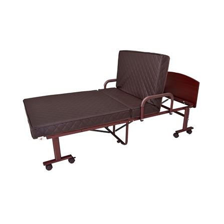 เตียงพับพร้อม TOPPER THAIBULL OLTLM5-150-100HB สีน้ำตาล_1