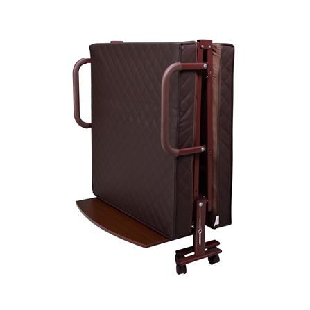 เตียงพับพร้อม TOPPER THAIBULL OLTLM5-150-100HB สีน้ำตาล_4