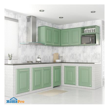 ตู้เข้ามุม KING PLAT-PEARL 90X67.8 ซม. สีเขียวพิสตาชิโอ_2