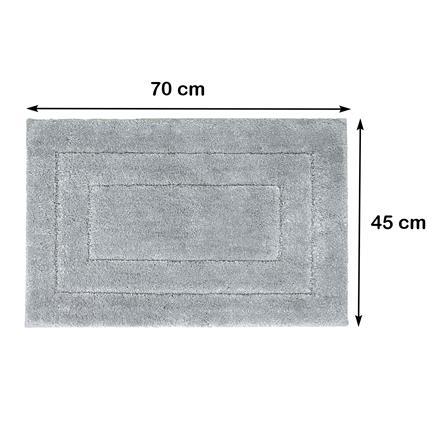 พรม HOME LIVING STYLE DOLLAR 45X70 ซม. สีเทา_8