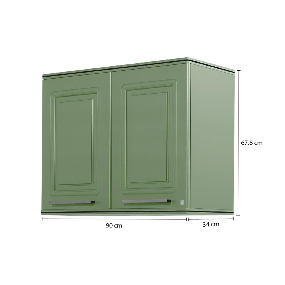 ตู้คู่ KING PLAT-PEARL 90X67.8 ซม. สีเขียวพิสตาชิโอ