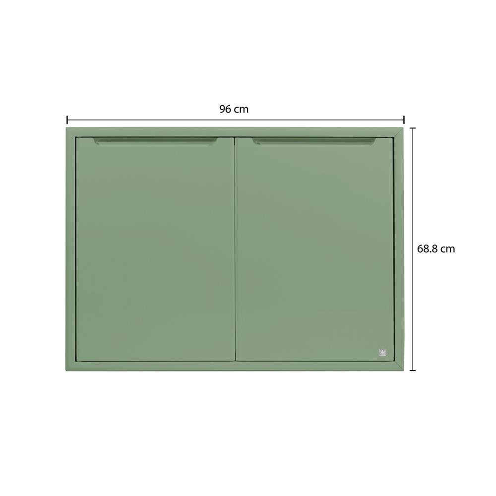 บานซิงค์คู่ KING PLAT-CURVE 96X68.8 ซม. สีเขียวพิสตาชิโอ