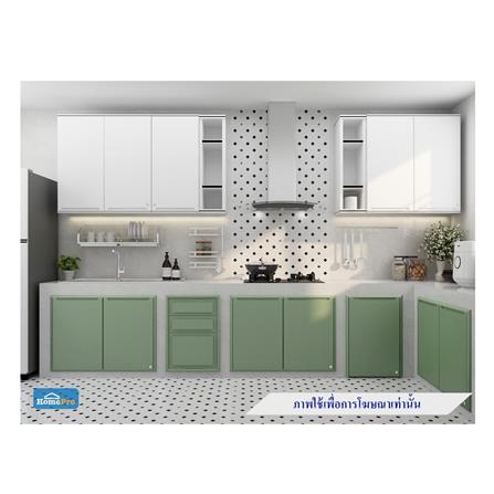 บานซิงค์คู่ KING PLAT-CURVE 96X68.8 ซม. สีเขียวพิสตาชิโอ_2