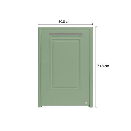 บานถังแก๊ส KING PLAT-PEARL 50.8X73.8 ซม. สีเขียวพิสตาชิโอ_4