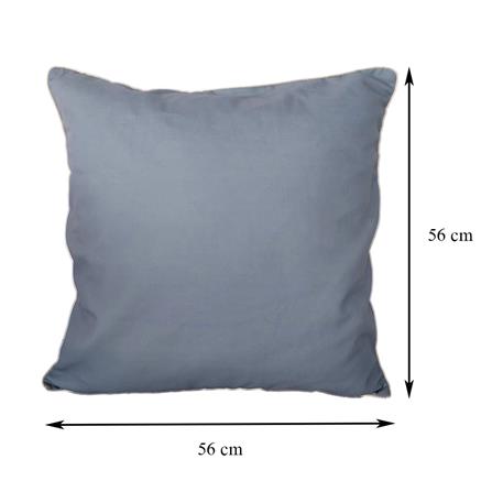 หมอนอิง HOME LIVING STYLE SERA 22X22 นิ้ว สีเทา_6