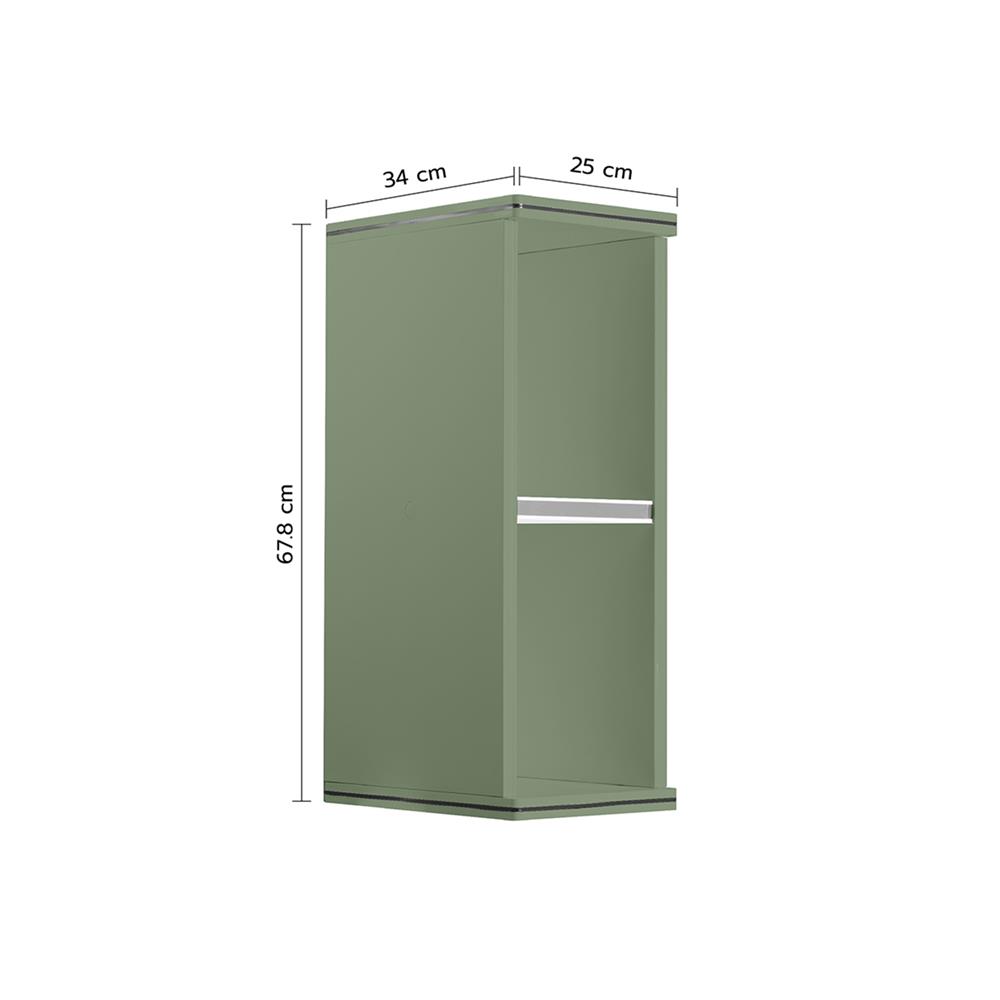 ช่องเสริมแนวตั้ง KING PLATINUM 25X67.8 ซม. สีเขียวพิสตาชิโอ