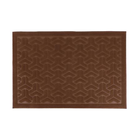 พรมเช็ดเท้าดักฝุ่น ME LIVING MX2093 39X59 ซม. สีน้ำตาล_0