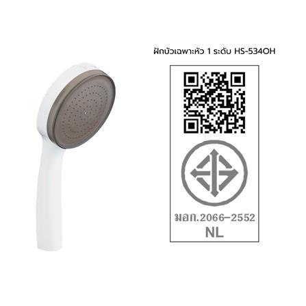 ฝักบัวเฉพาะหัว 1 ระดับ HANG HS-534OH_3