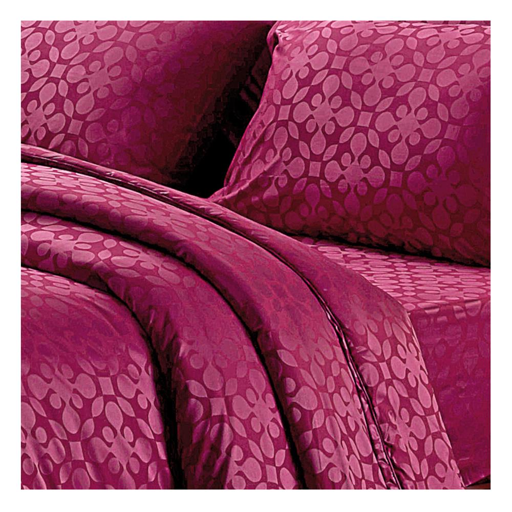 ชุดผ้าปูที่นอน 6 ฟุต 6 ชิ้น JESSICA SILKSHINE 22033QS737