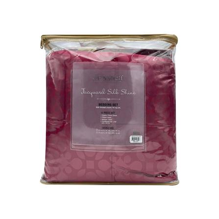 ชุดผ้าปูที่นอน 6 ฟุต 6 ชิ้น JESSICA SILKSHINE 22033QS737_4