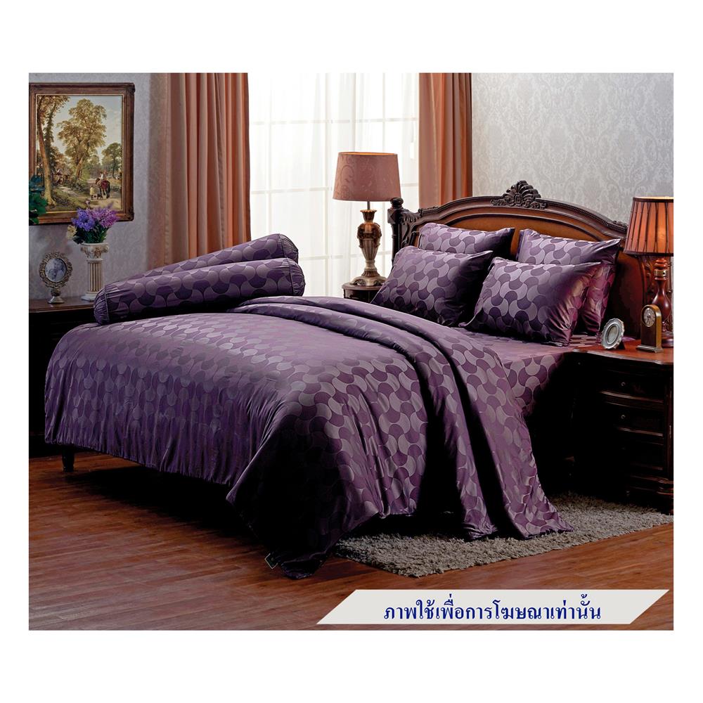 ชุดผ้าปูที่นอน 6 ฟุต 6 ชิ้น JESSICA SILKSHINE 22033QS741