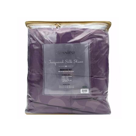 ชุดผ้าปูที่นอน 6 ฟุต 6 ชิ้น JESSICA SILKSHINE 22033QS741_4