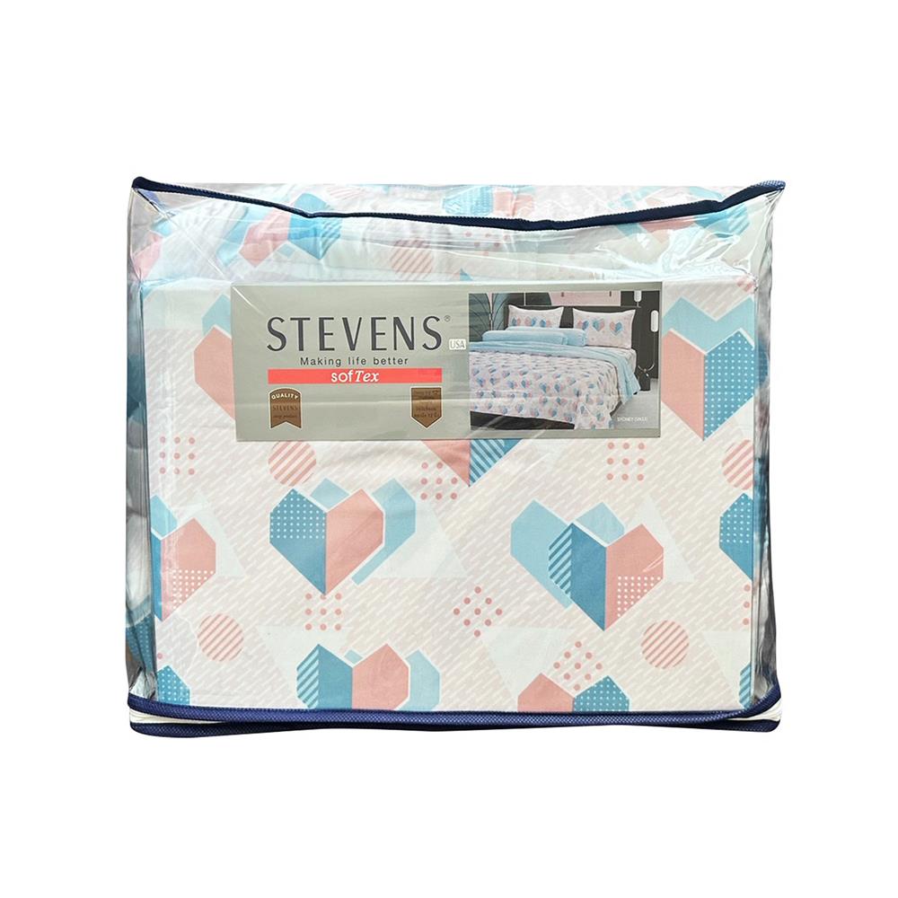 ชุดผ้าปูที่นอน 3.5 ฟุต 4 ชิ้น STEVENS SOFTEX SN33