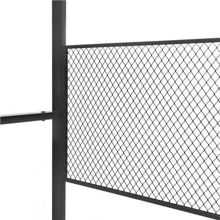 ตู้เสื้อผ้า 1 ราวแขวน FURDINI PLANK 120 ซม. สีน้ำตาล/ดำ_2