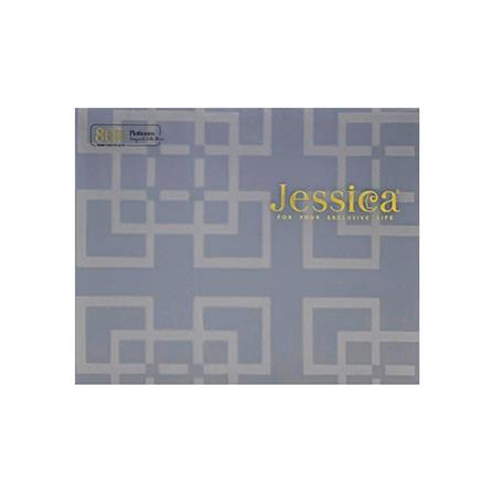 ชุดผ้าปูที่นอน 6 ฟุต 5 ชิ้น JESSICA PLATINUM 21043QZ008_4