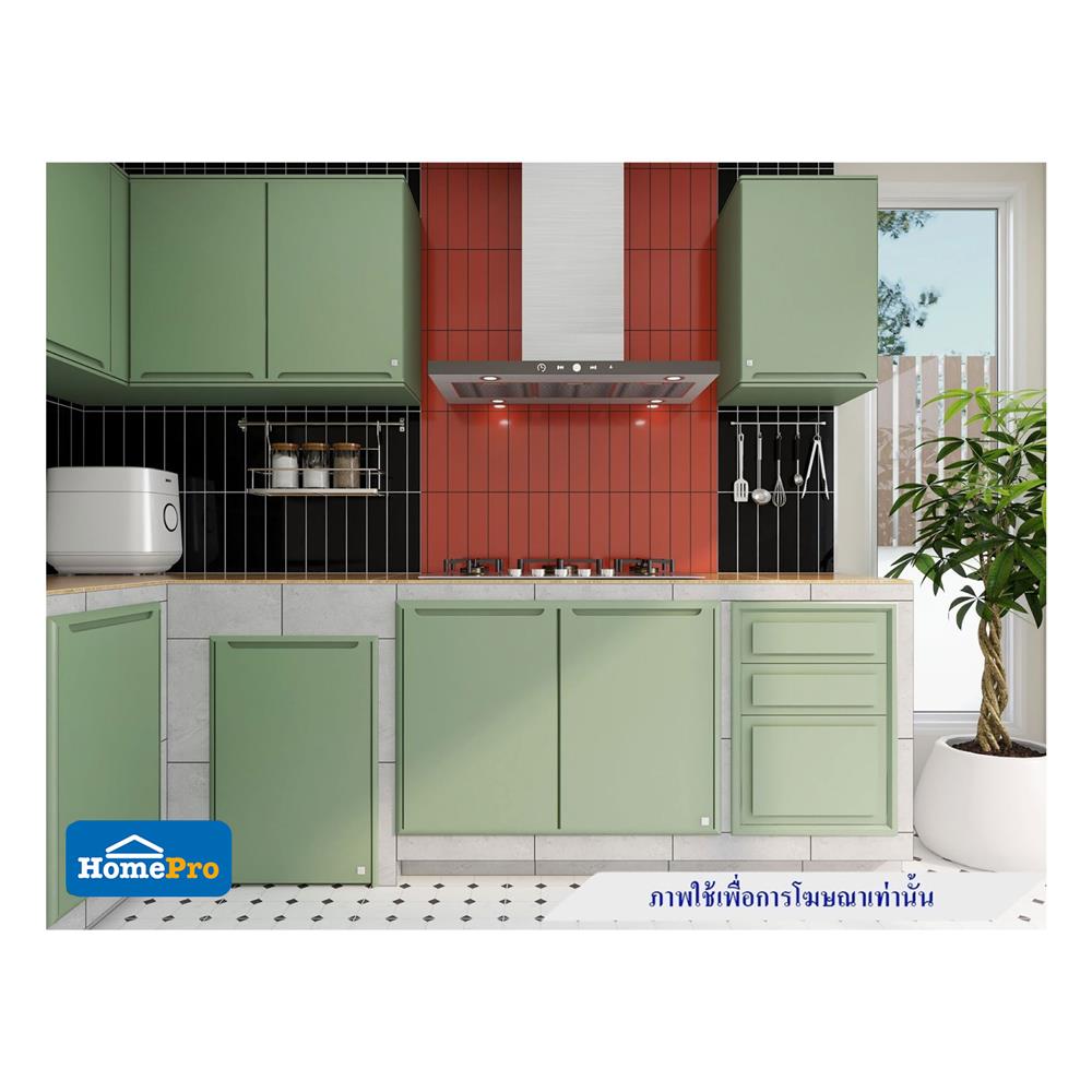 บานถังแก๊ส KING PLAT-CURVE 50.8X73.6 ซม. สีเขียวพิสตาชิโอ