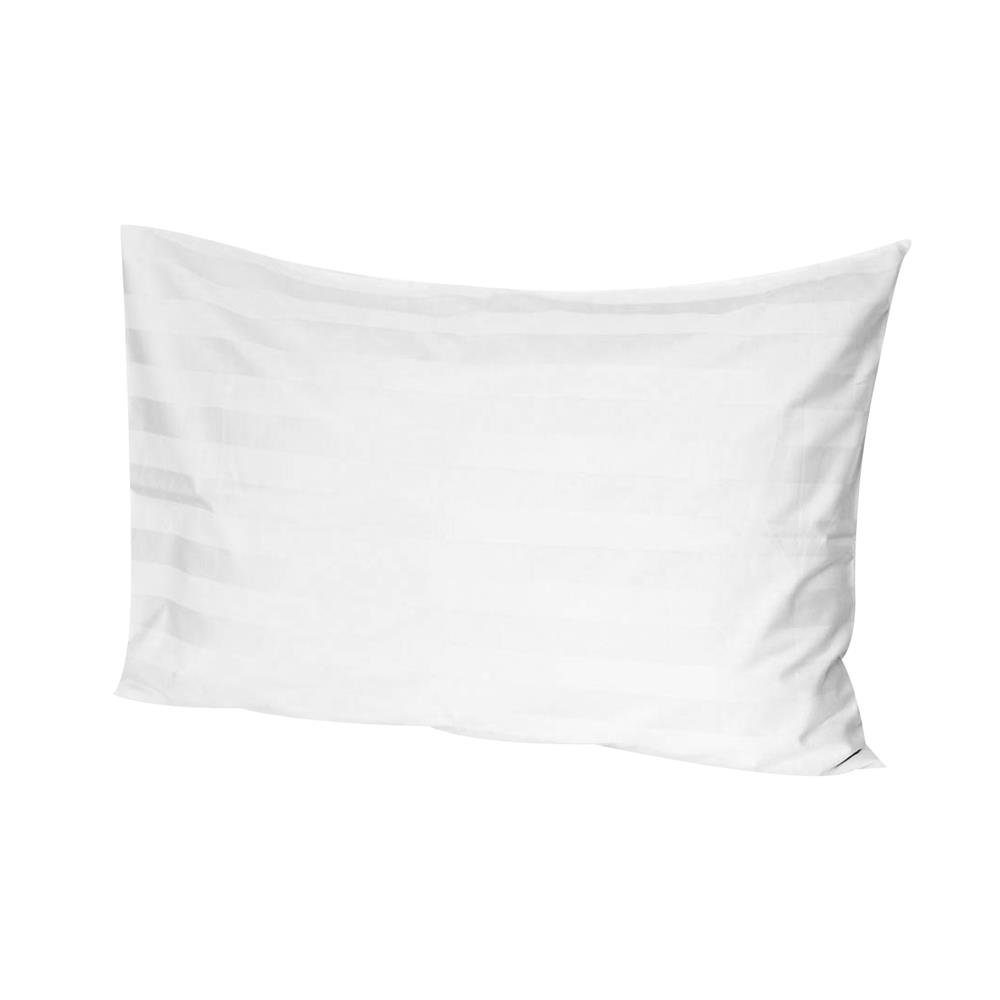 ปลอกหมอนหนุน SWENY HOTEL 250T STRIPE สีขาว