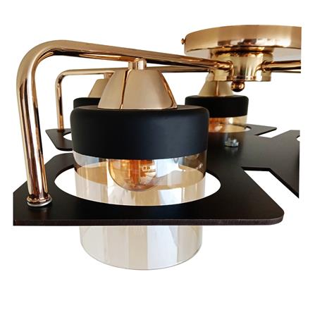 ไฟถาด NEOLIGHT 06592-5 สีทอง/ชา/ดำ 5 หัว_1