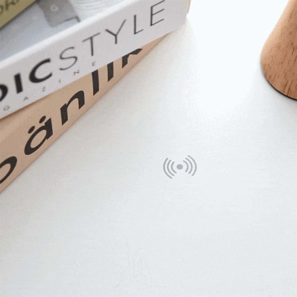 โต๊ะข้างอัจฉริยะ RAGGIO STN-480 สีขาว