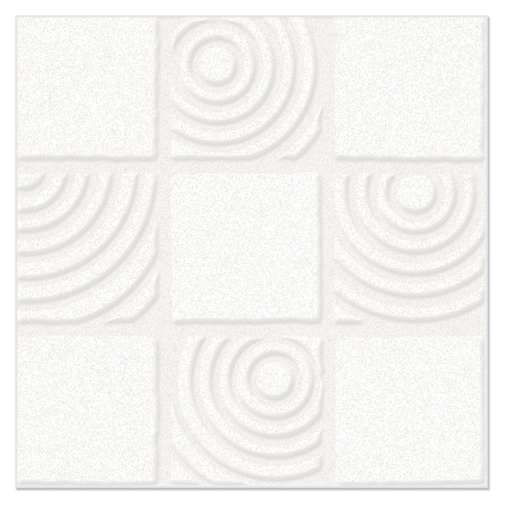 กระเบื้องพื้น 8x8 นิ้ว DURAGRES อลาโน่ ขาว A 1 ตร.ม.