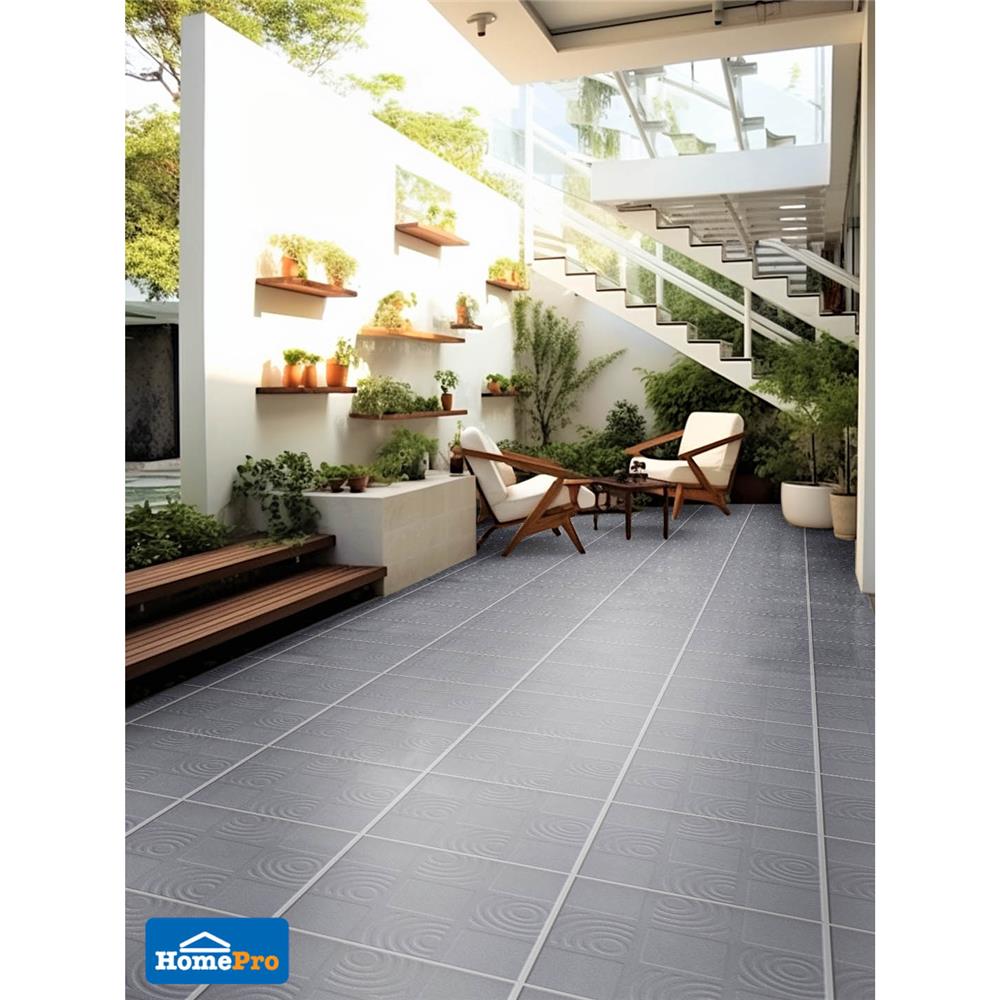 กระเบื้องพื้น 8x8 นิ้ว DURAGRES อลาโน่ เทา A 1 ตร.ม.