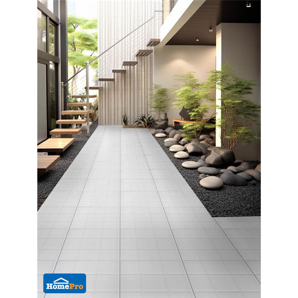 กระเบื้องพื้น 8x8 นิ้ว DURAGRES โมญ่า ขาว A 1 ตร.ม.