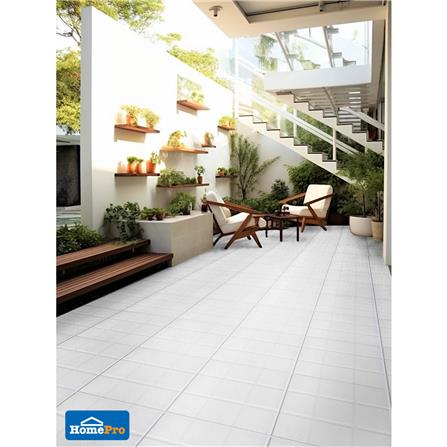 กระเบื้องพื้น 8x8 นิ้ว DURAGRES โมญ่า ขาว A 1 ตร.ม._1