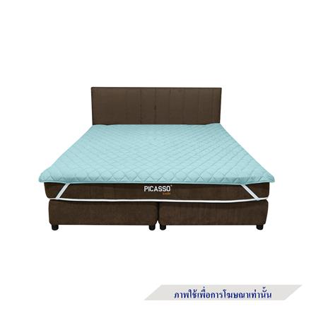 ผ้ารองกันเปื้อน KING SIZE PICASSO SMILE สี GREEN MINT_4