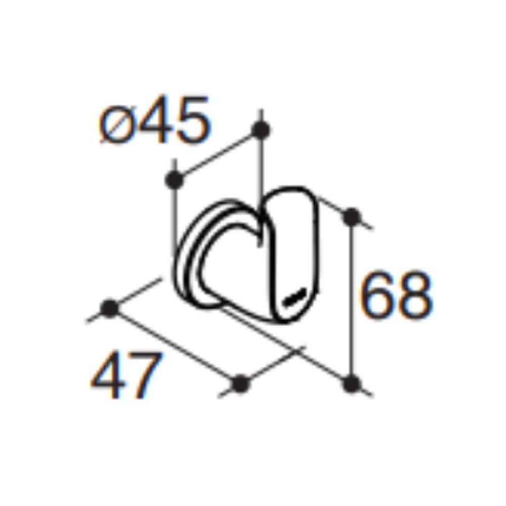 ขอแขวนผ้า KOHLER K-97499T-AF สีทอง