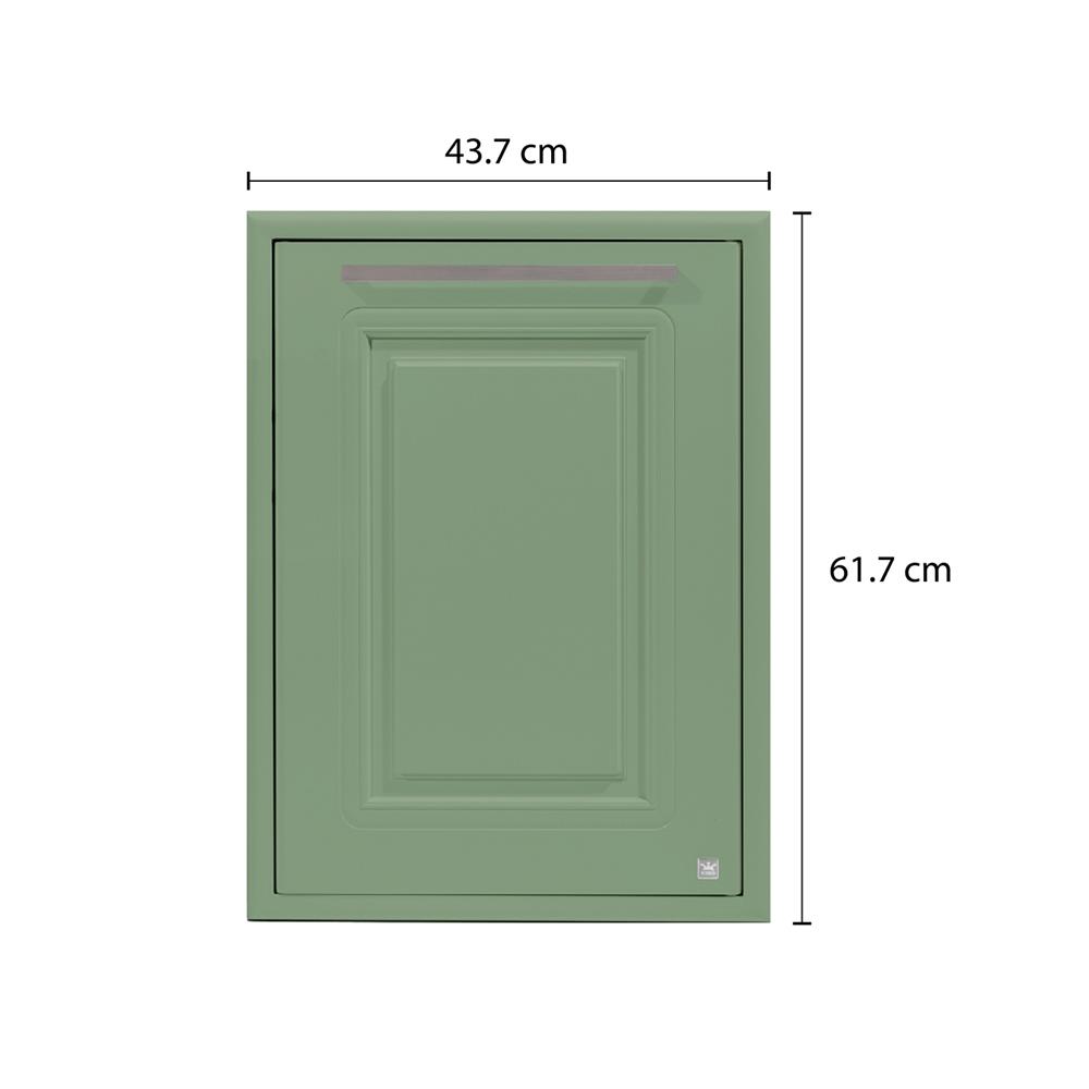 บานใต้เตา KING PLAT-PEARL 43.7X61.7 ซม. สีเขียวพิสตาชิโอ