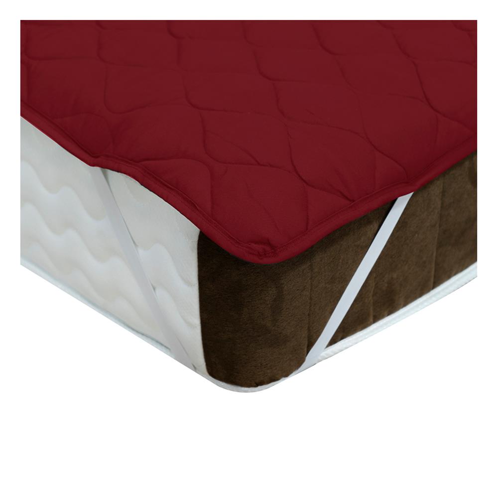 ผ้ารองกันเปื้อน KING SIZE PICASSO SMILE สี DARK RED