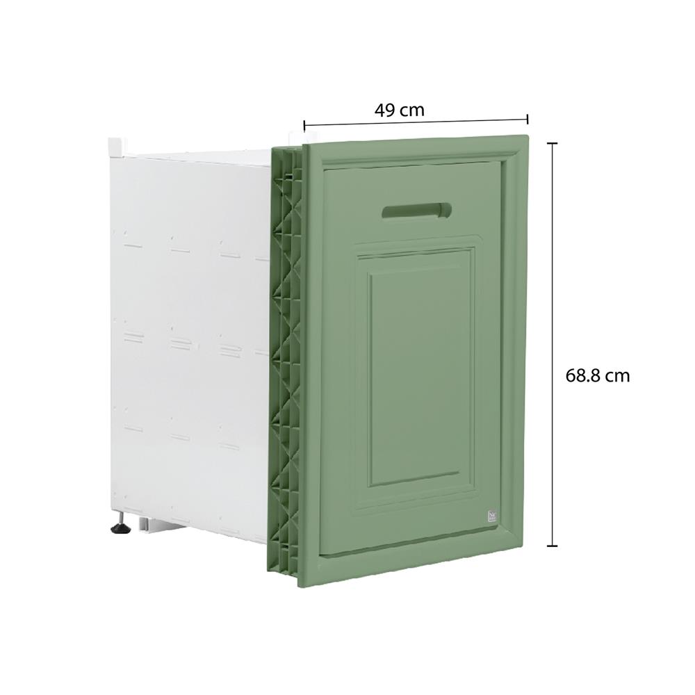 ตู้ลิ้นชักตะแกรง KING PLATINUM ST304 49X68.8 ซม. สีเขียวพิสตาชิโอ