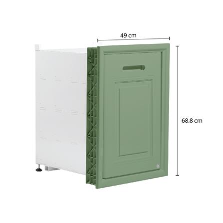ตู้ลิ้นชักตะแกรง KING PLATINUM ST304 49X68.8 ซม. สีเขียวพิสตาชิโอ_3