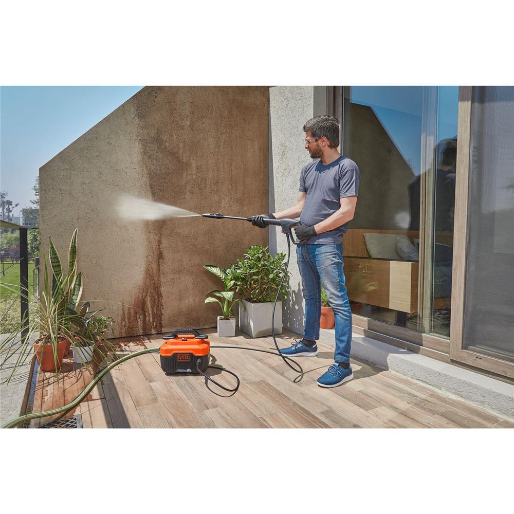 เครื่องฉีดน้ำ BLACK&DECKER BEPW1600HTH-B1 110 บาร์ 1300 วัตต์ (นอน)