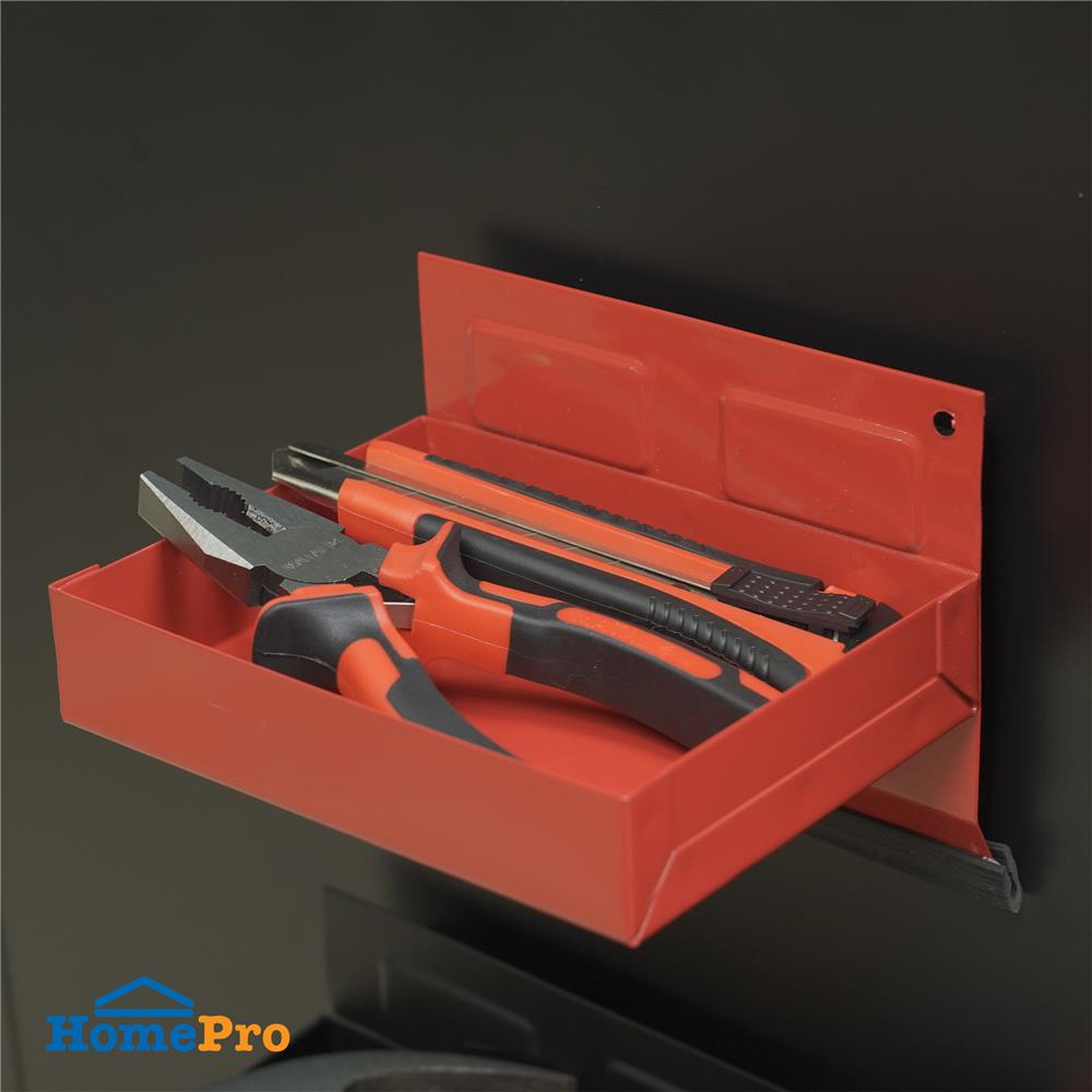 ถาดเครื่องมือแม่เหล็ก MATALL 6 นิ้ว สีแดง