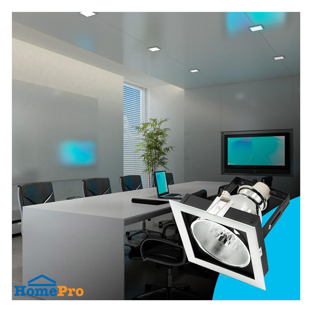 ดาวน์ไลท์ BEC DJ926-1L 6 นิ้ว สีขาว เหลี่ยม