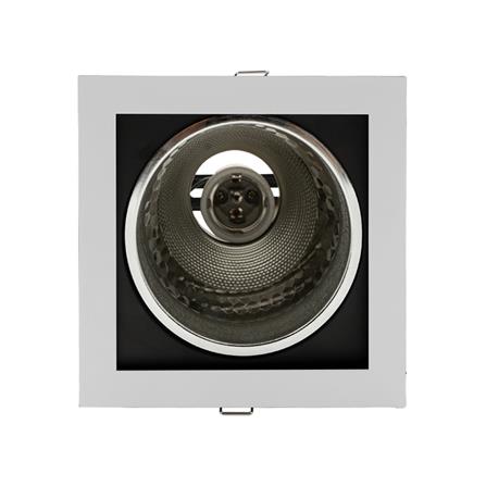 ดาวน์ไลท์ BEC DJ926-1L 6 นิ้ว สีขาว เหลี่ยม_1