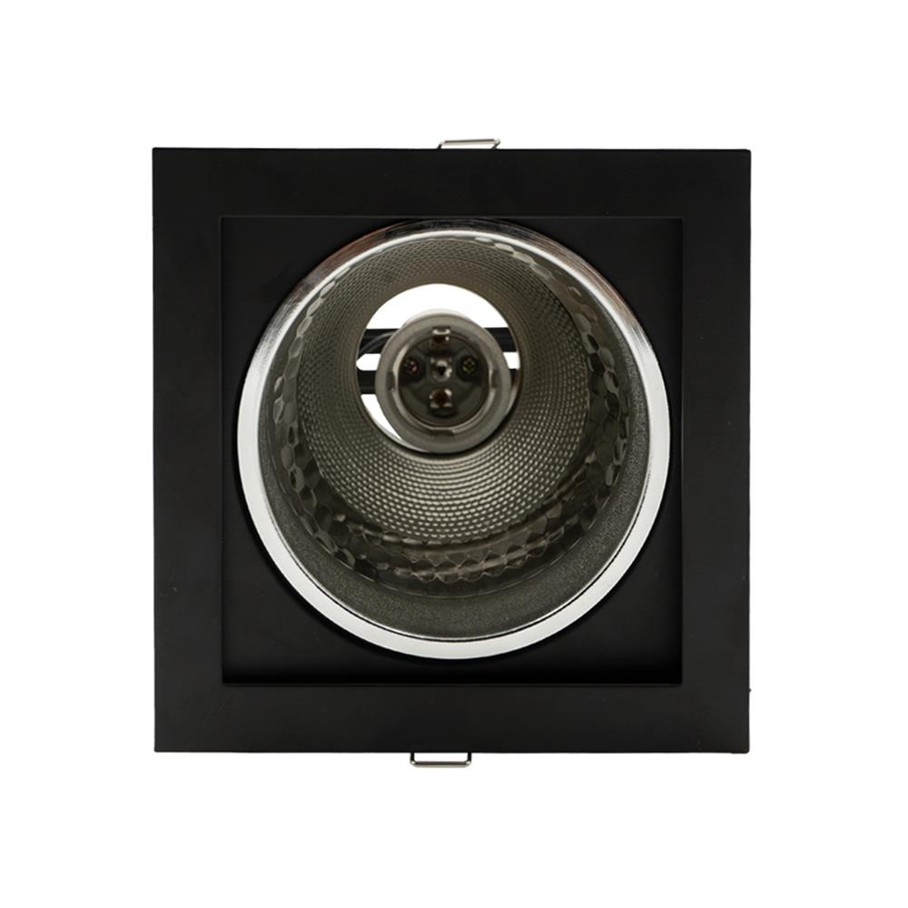 ดาวน์ไลท์ BEC DJ926-1L/BK 6 นิ้ว สีดำ เหลี่ยม