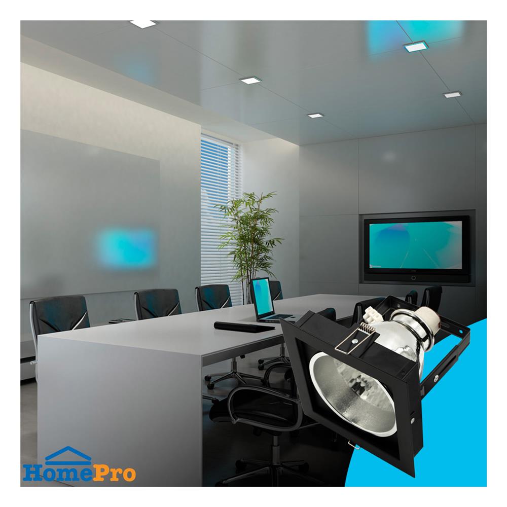 ดาวน์ไลท์ BEC DJ926-1L/BK 6 นิ้ว สีดำ เหลี่ยม