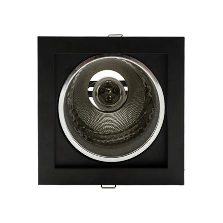 ดาวน์ไลท์ BEC DJ926-1L/BK 6 นิ้ว สีดำ เหลี่ยม_1