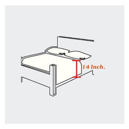ชุดผ้าปูที่นอน 5 ฟุต 5 ชิ้น JESSICA PLATINUM 21044QZ009_6